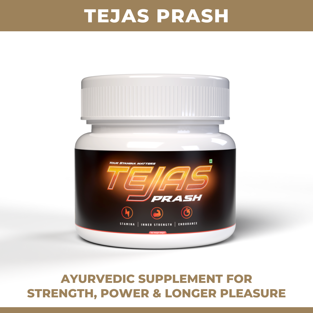 Tejas Prash: Ayurvedic Prash for Strength, Stamina & Endurance in Men [Ministry of Ayush Approved]